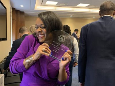 Congressional Research Institute for Social Work and Policy (CRISP) Outstanding Individual in Business. 2019